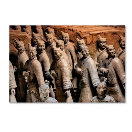 Philippe Hugonnard 'Terracotta Army' Canvas Art,16x24